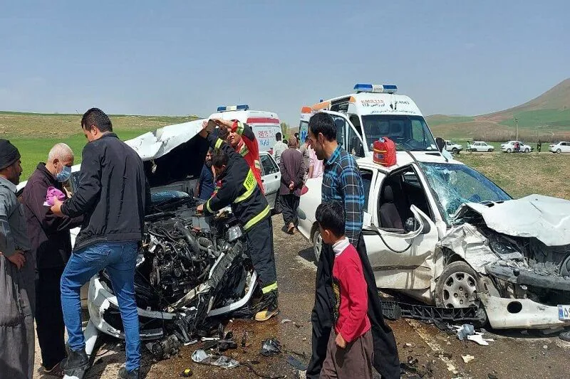 افزایش مرگ و میر و مصدومیت ناشی ازحوادث رانندگی در آذربایجان شرقی