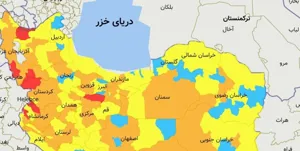 برگشت جلفا و مرند به وضعیت قرمز کرونایی/تبریز همچنان نارنجی