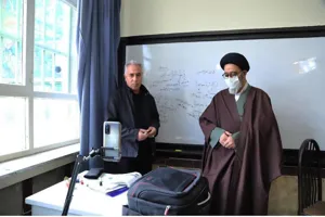 گفت و گوی مجازی امام جمعه تبریز با دانش‌آموزان