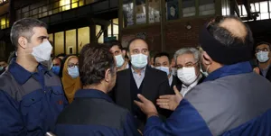 بازدید استاندار آذربایجان شرقی از گروه صنعتی ماشین‌سازی تبریز/ گفت‌وگوی صمیمی خرم با کارگران ماشین‌سازی و ریخته‌گری