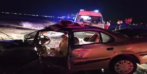 برخورد خونین پراید به تیربرق در تبریز با ۲ کشته