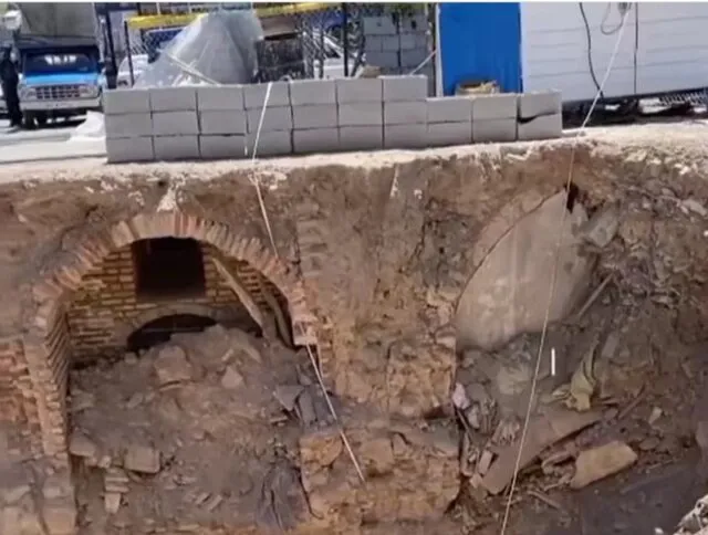 پیدا شدن سازه قدیمی و تاریخی در تبریز