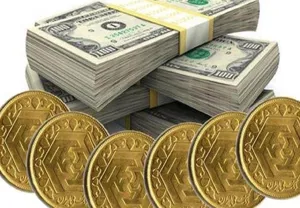 کاهش قیمت طلا، دلار، سکه و ارز در بازار امروز 14 تیر