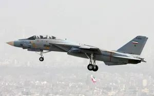 سقوط هواپیمای جنگنده F14 در اصفهان