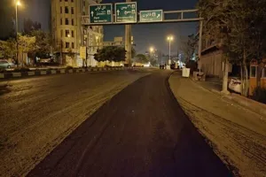 آسفالت‌ریزی ۶۵۰۰ تنی شهرداری تبریز طی هفته گذشته