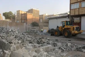 تخریب چهار مورد ساخت و ساز غیرمجاز در تبریز