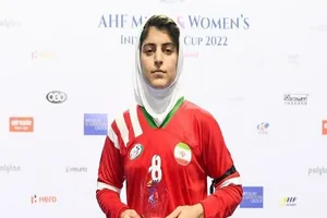 هاکی باز تبریزی خانم گل آسیا شد