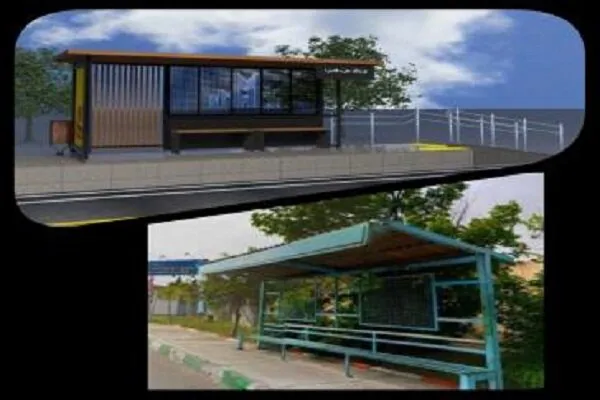 حذف ۱۸ سایه‌بان فرسوده و ناایمن ایستگاه‌های اتوبوس