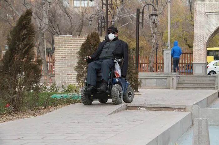 مناسب‌سازی اتوبوس جدید برای معلولان