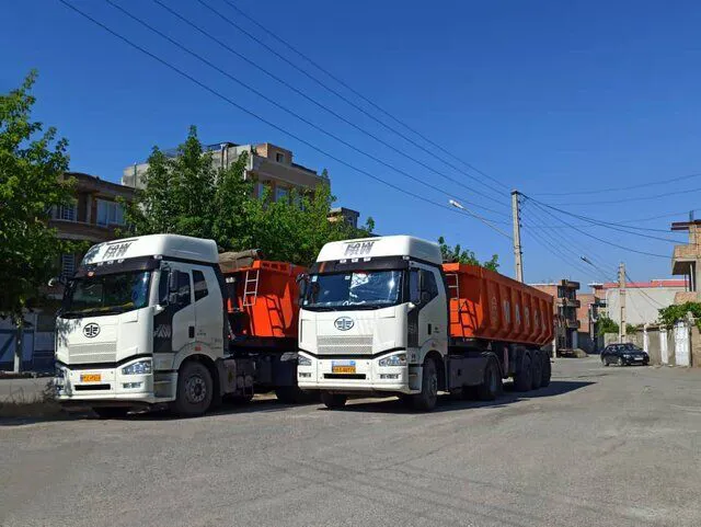 ۱۲ میلیون تن کالا از طریق ناوگان جاده‌ای آذربایجان‌شرقی جابجا شد