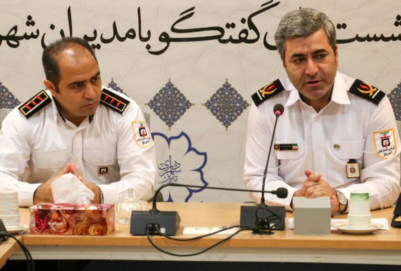 خریداری اولین بسکت هوایی اطفای حریق کشور برای آتش نشانی تبریز