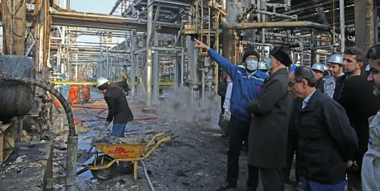 جزئیات آتش‌سوزی در پالایشگاه تبریز