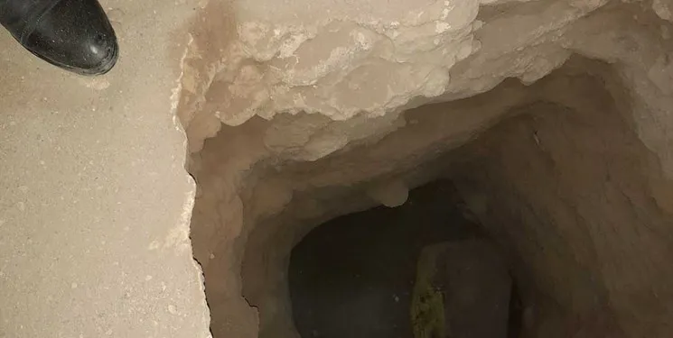 کشف محل حفاری غیرمجاز در منطقه ابوریحان تبریز