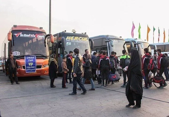 فروش حضوری بلیت نوروزی اتوبوس آغاز شد