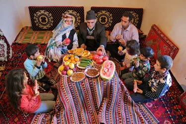 شب چله در روستاهای آذربایجان