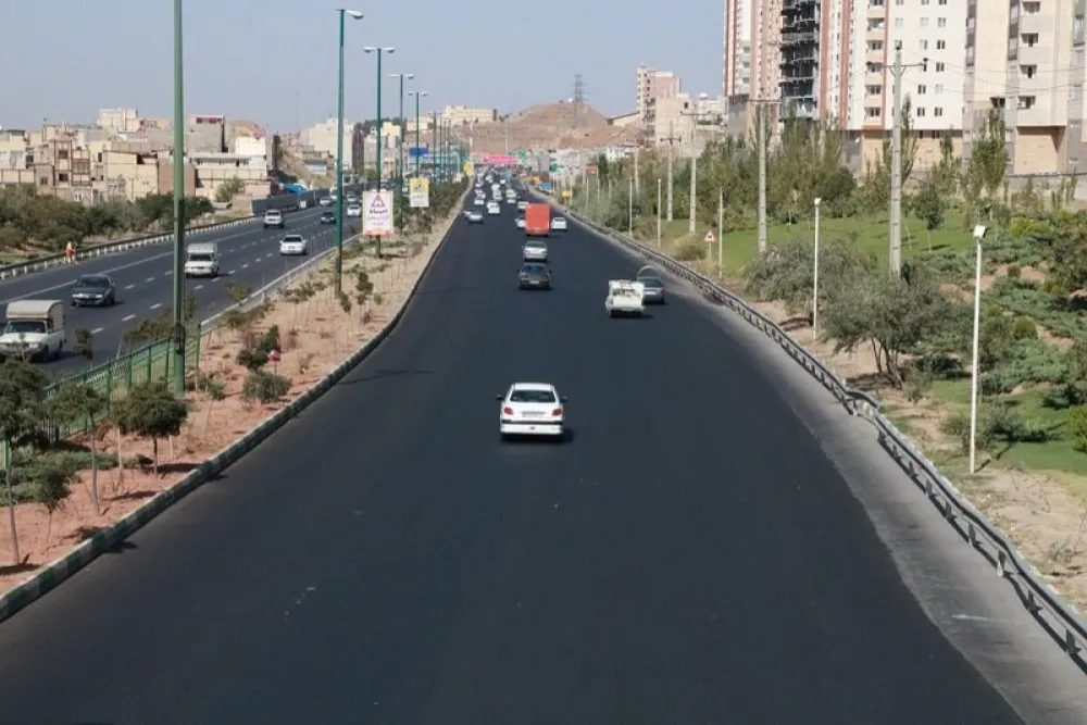 تنها یک هفته تا آسفالت ریزی اتوبان پاسداران باقی مانده