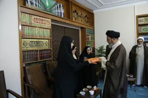 تقدیر امام جمعه تبریز از بانوان خبرنگار تبریزی