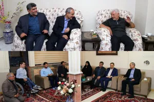 استاندار آذربایجان شرقی با دو خانواده شهید و جانبار دیدار و گفت‌وگو کرد