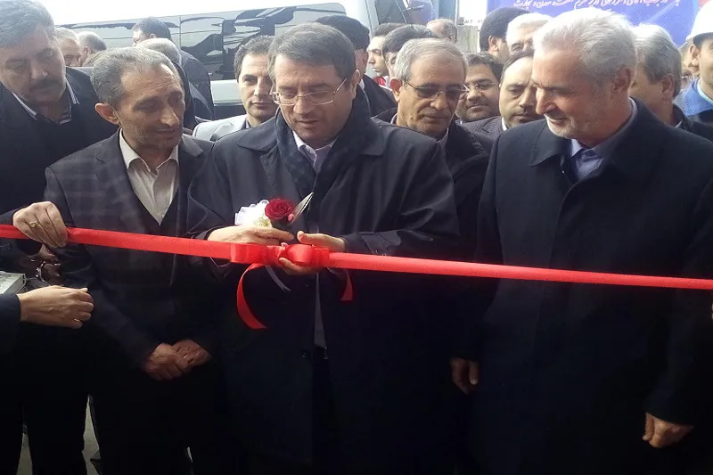 کارخانه تولید فولاد توسط وزیر صنعت در تبریز افتتاح شد