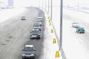 راه های آذربایجان شرقی با وجود بارش برف باز است