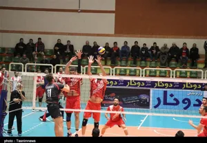 پیروزی سه امتیازی شهرداری تبریز در هفته 19 لیگ برتر والیبال
