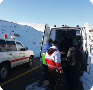 ماموران اورژانس سراب مادر باردار را نجات دادند