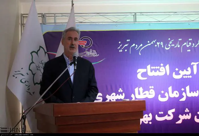 قطار شهری تبریز سرعت می گیرد