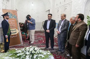 آرامگاه پروین اعتصامی در قم گلباران شد