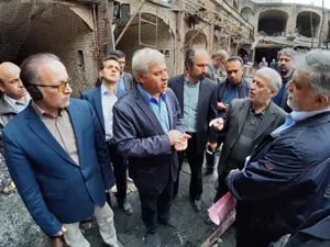 خسارت آتش سوزی بازار تبریز 20 میلیارد تومان است