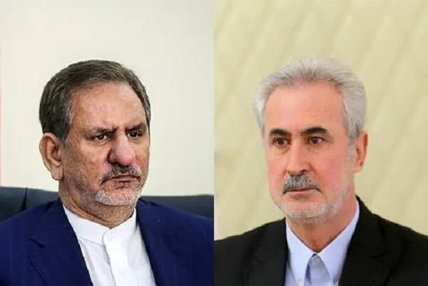 بررسی حادثه آتش‌سوزی بازار تاریخی تبریز در تماس تلفنی معاون اول رئیس جمهور با استاندار آذربایجان شرقی