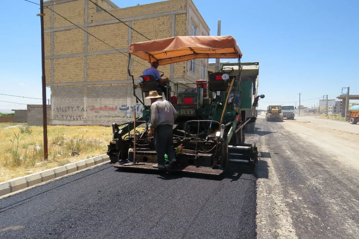 ۲ میلیون و ۴۶۰ هزار متر مربع از معابر روستاهای آذربایجان شرقی آسفالت شد