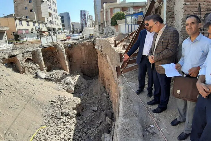 میراث فرهنگی دستور توقف پروژه والمان تبریز را صادر کرد