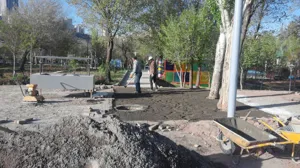 آغاز بهسازی پارک باغمیشه