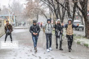 بارش برف آذربایجان‌شرقی را فرا می‌گیرد