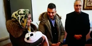 یلدا دختر زمستان، به همراه پدر و مادر جدیدش راهی کشور آلمان شد
