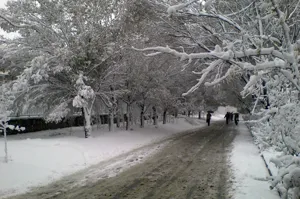 سراب با دمای منفی ۲۴، سردترین شهر ایران