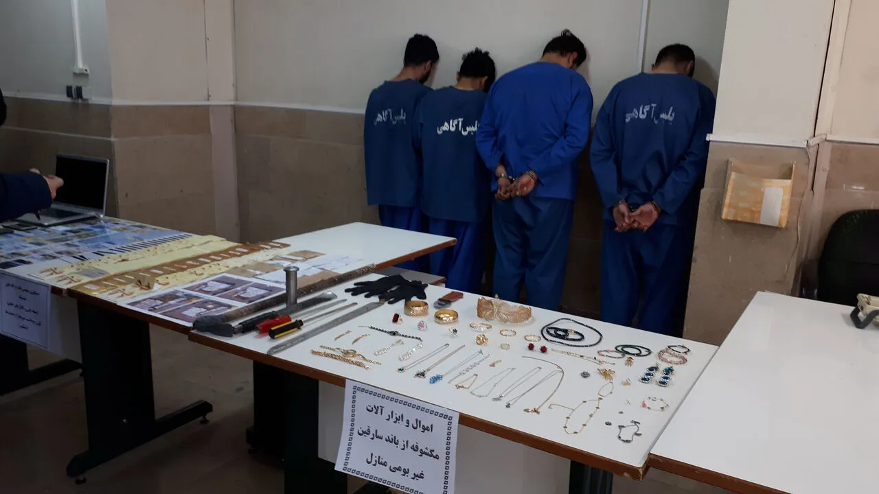 دستگیری سارقان غیربومی منازل در تبریز
