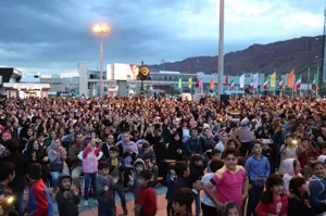 با حضور بیش از سه هزار نفر جشن نیمه شعبان در محوطه ی لاله پارک تبریز برگزار شد
