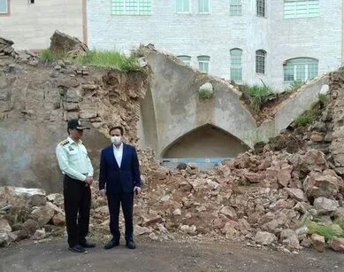 اعلام جرم علیه مالک حمام تاریخی میرزا نقی تبریز