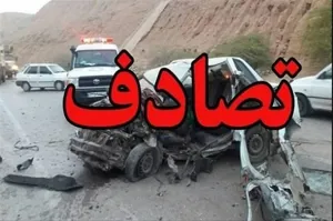 سانحه رانندگی در محور مرند، ۲ کشته برجای گذاشت