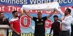 نام رزمی‌کار مرندی در کتاب گینس ثبت شد