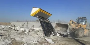 اجرای حکم 50 مورد قلع و قمع غیر مجاز در اراضی کشاورزی باسمنج